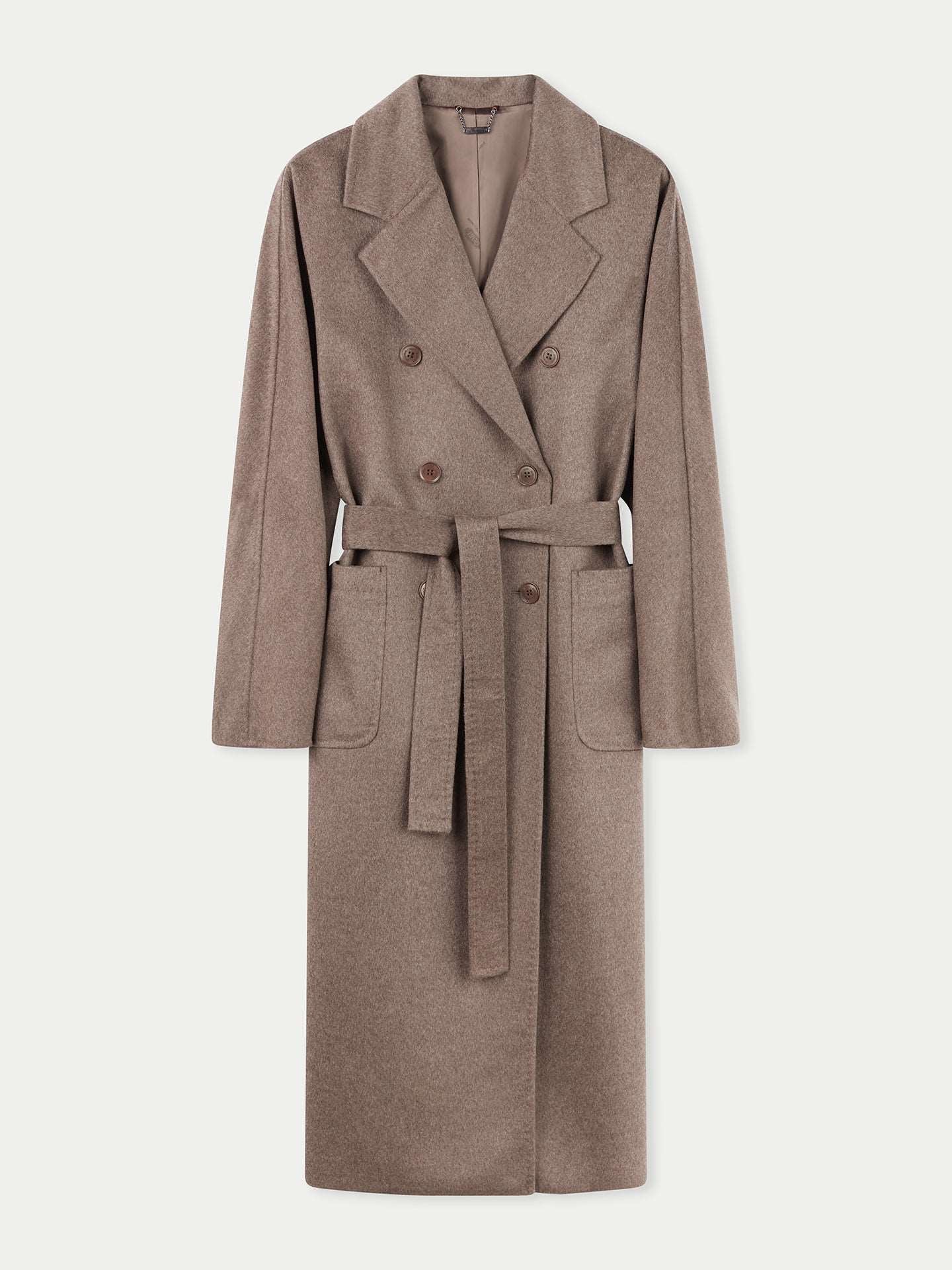 Cashmere Belted Coat