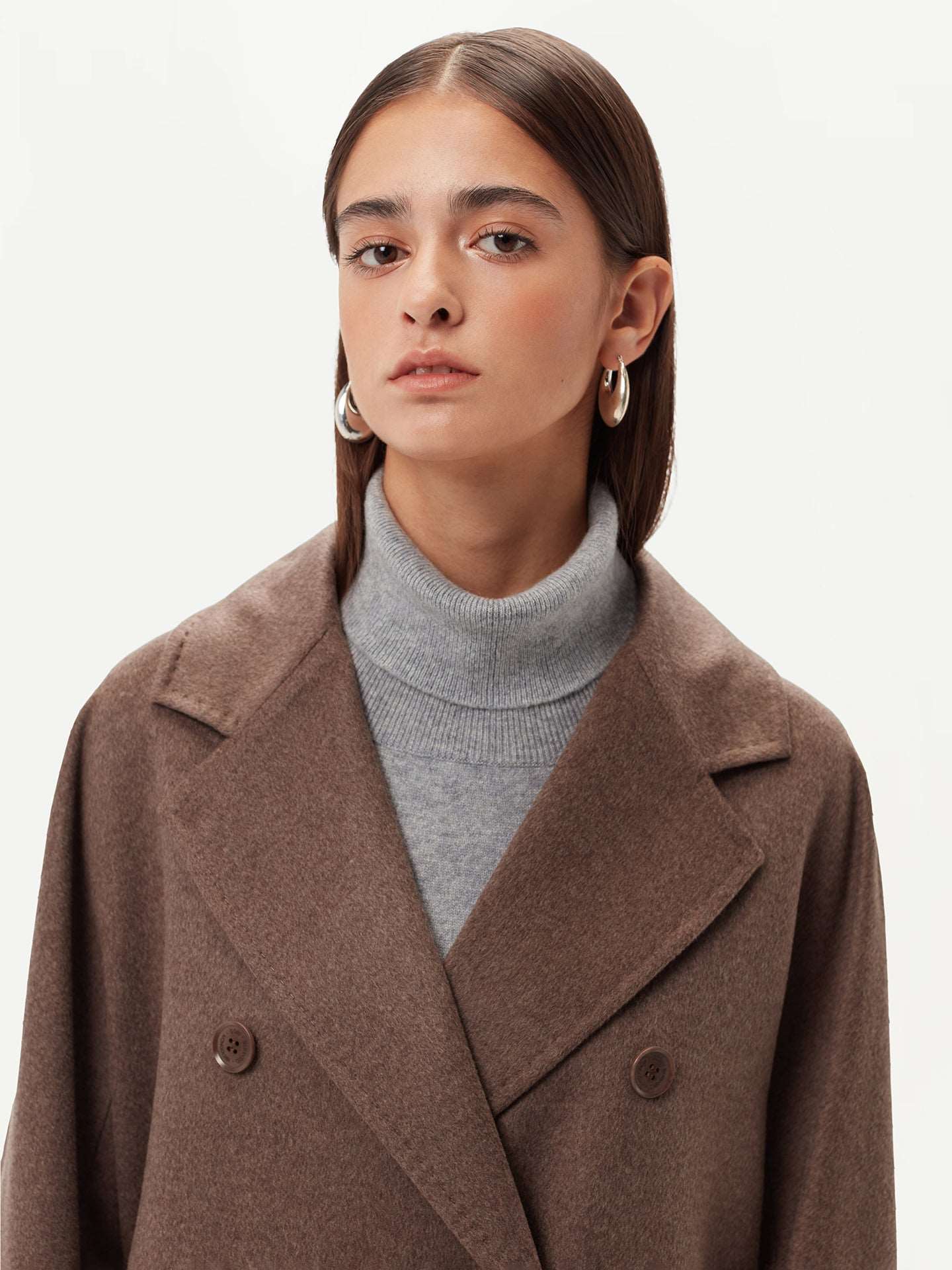 Cashmere Belted Coat