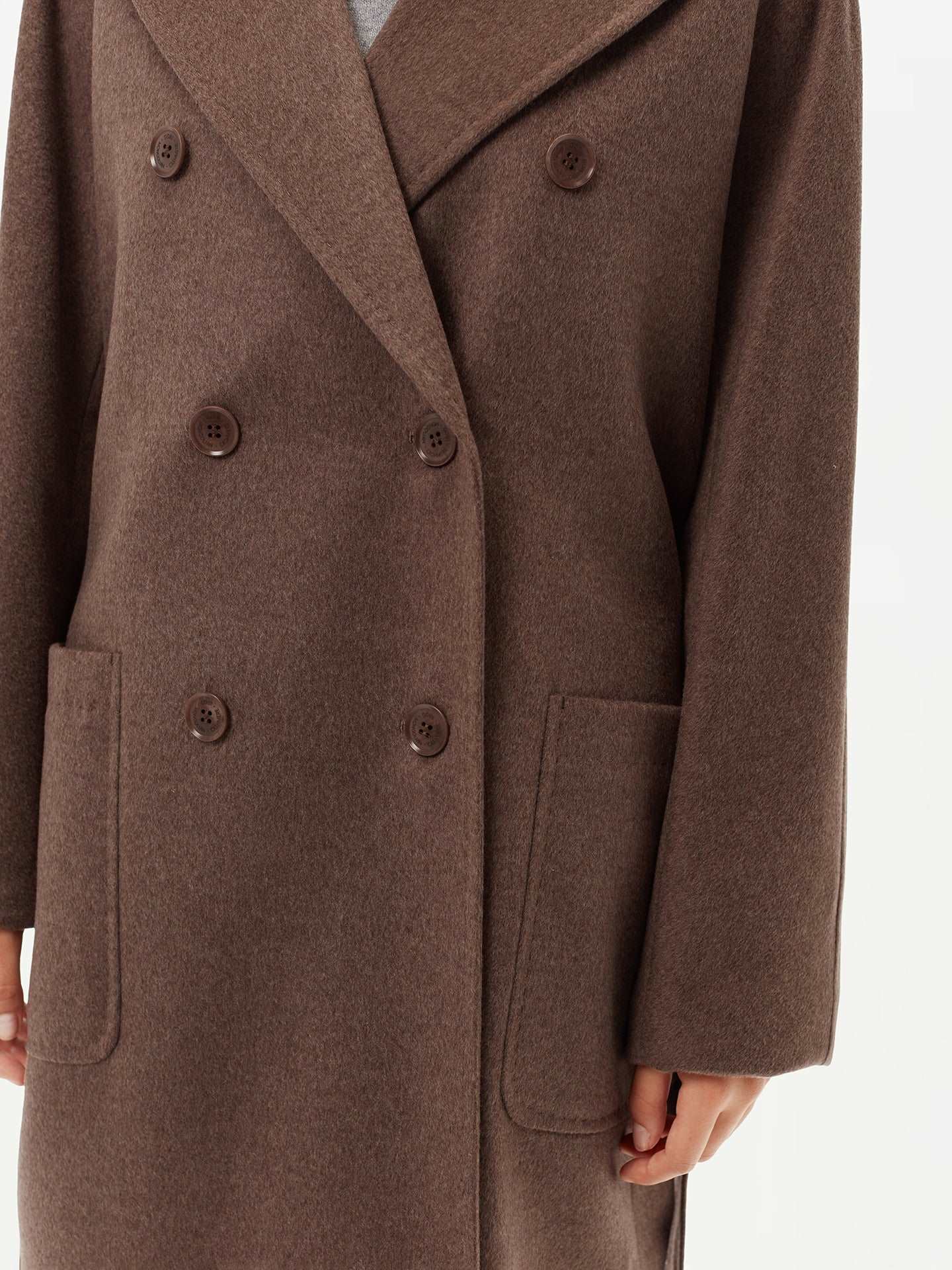 Cashmere Belted Coat