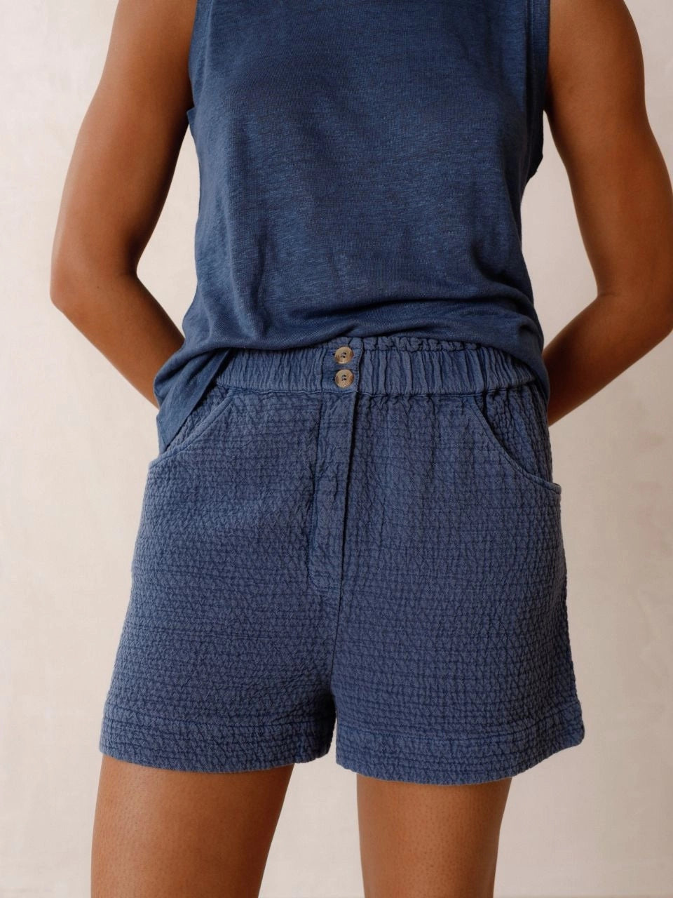 Cotton Rustic Jacquard Short