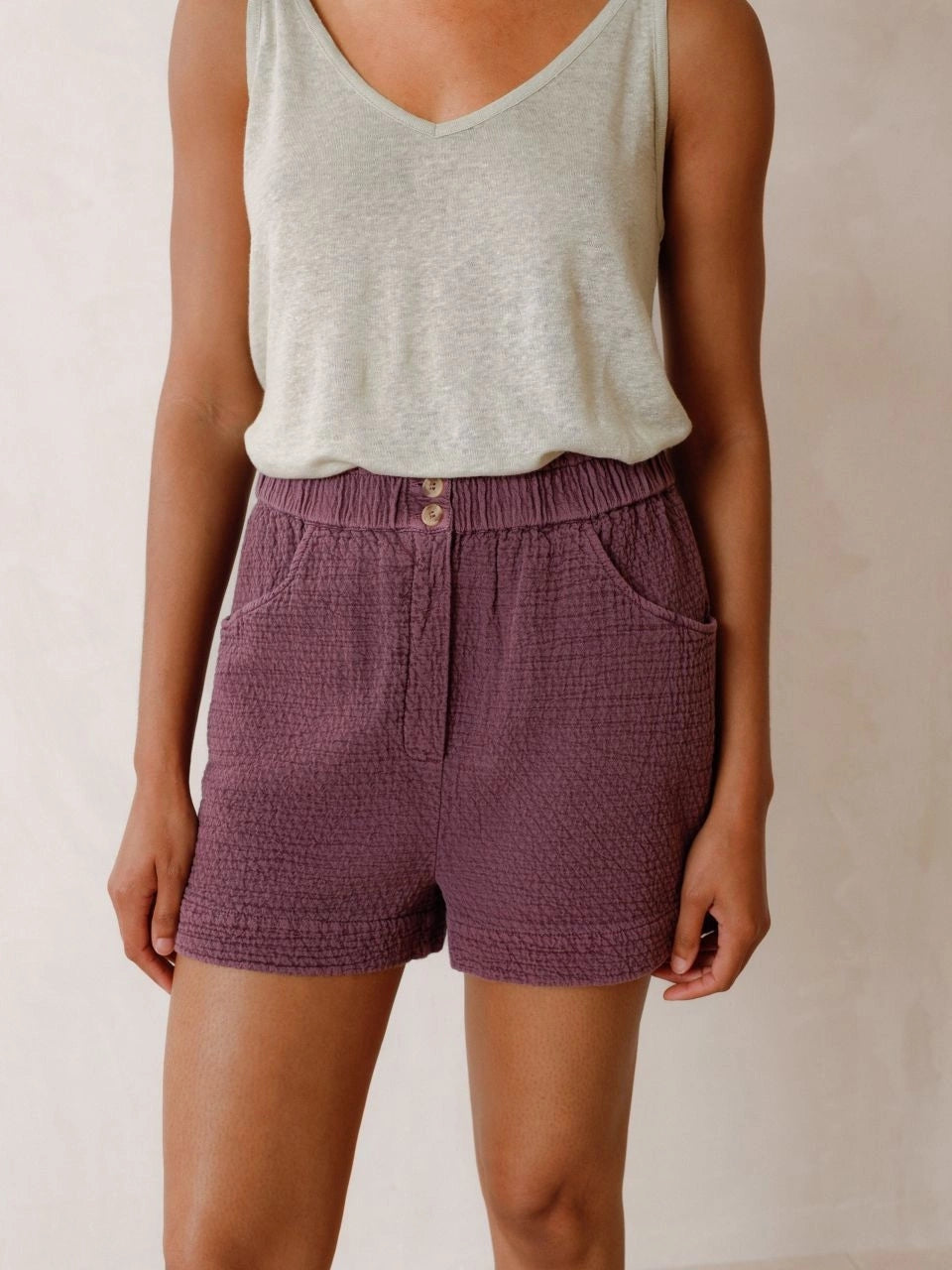 Cotton Rustic Jacquard Short