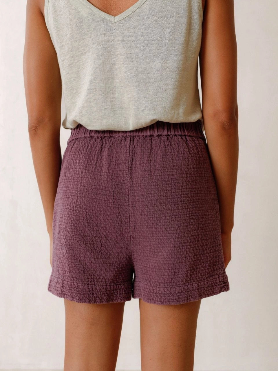 Cotton Rustic Jacquard Short