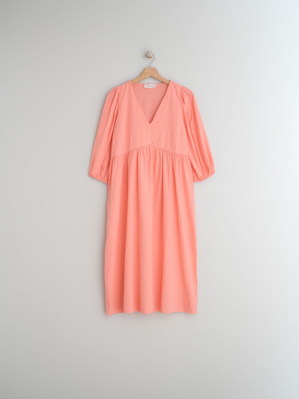 Cotton Linen Mix Flowy Dress