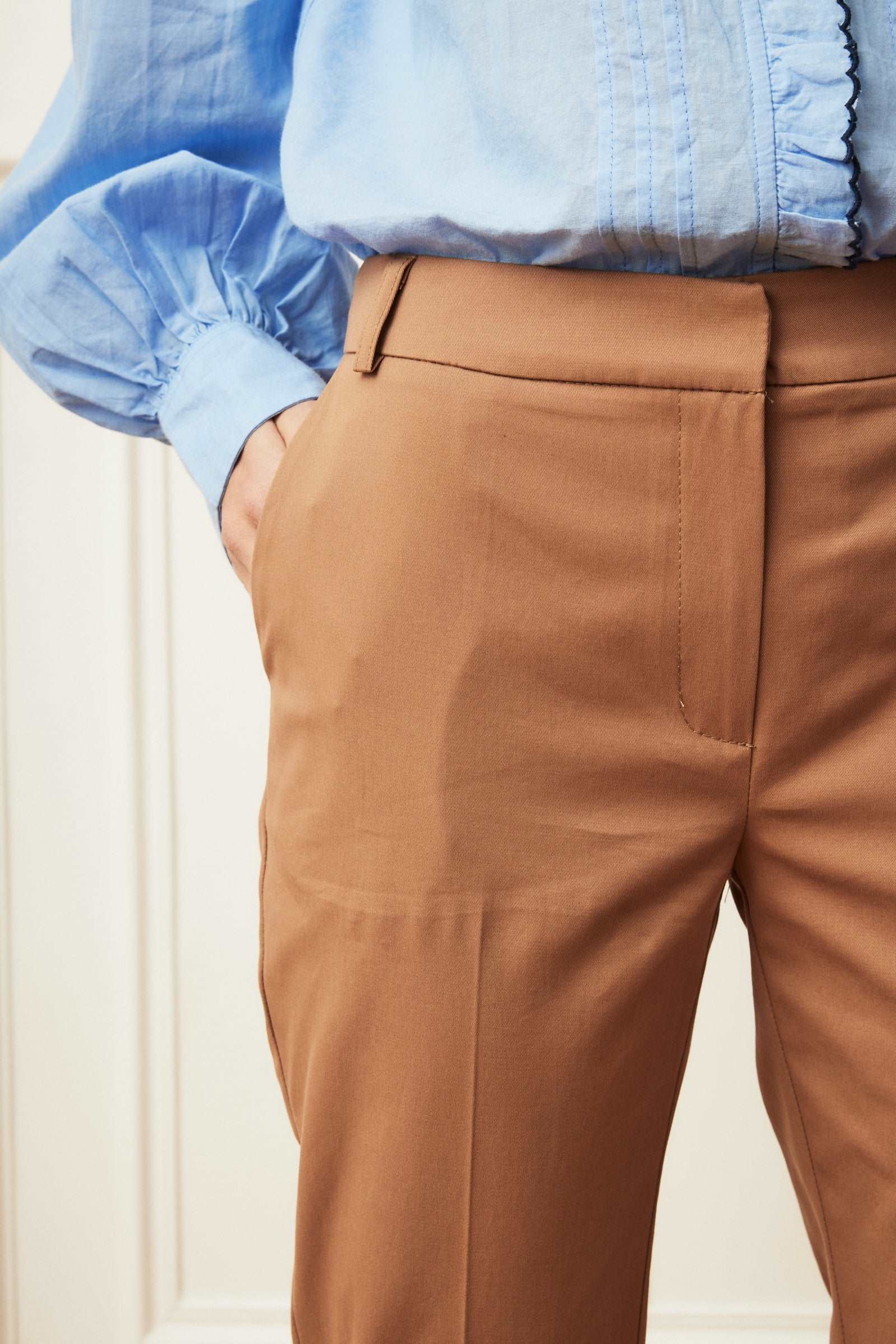 Suit pants cropped