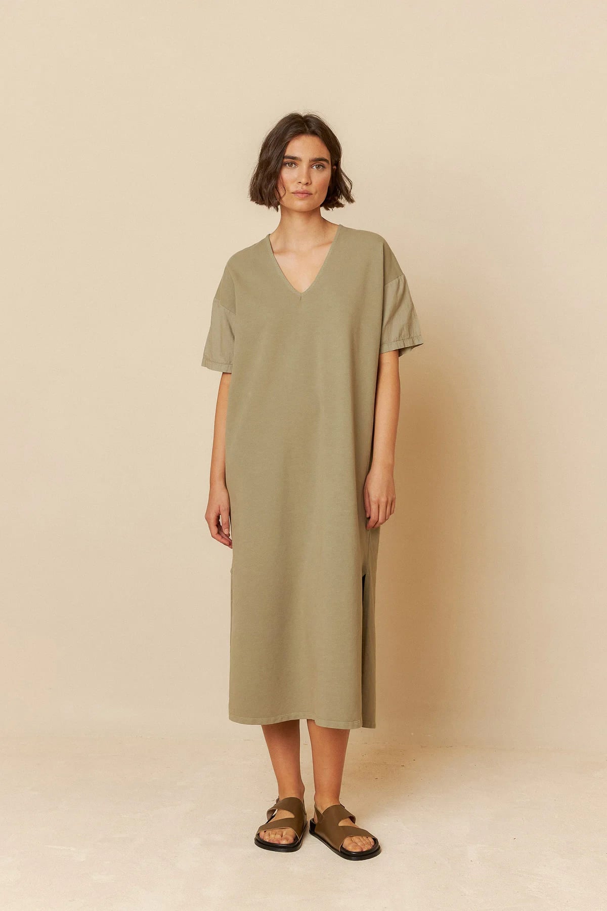 Organic Cotton Sweatshirt Dress