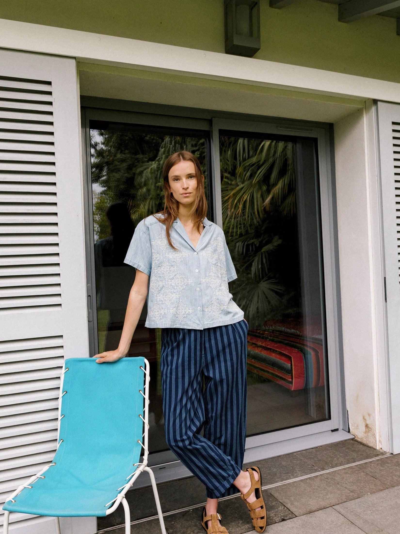 Baggy Elastic Pants