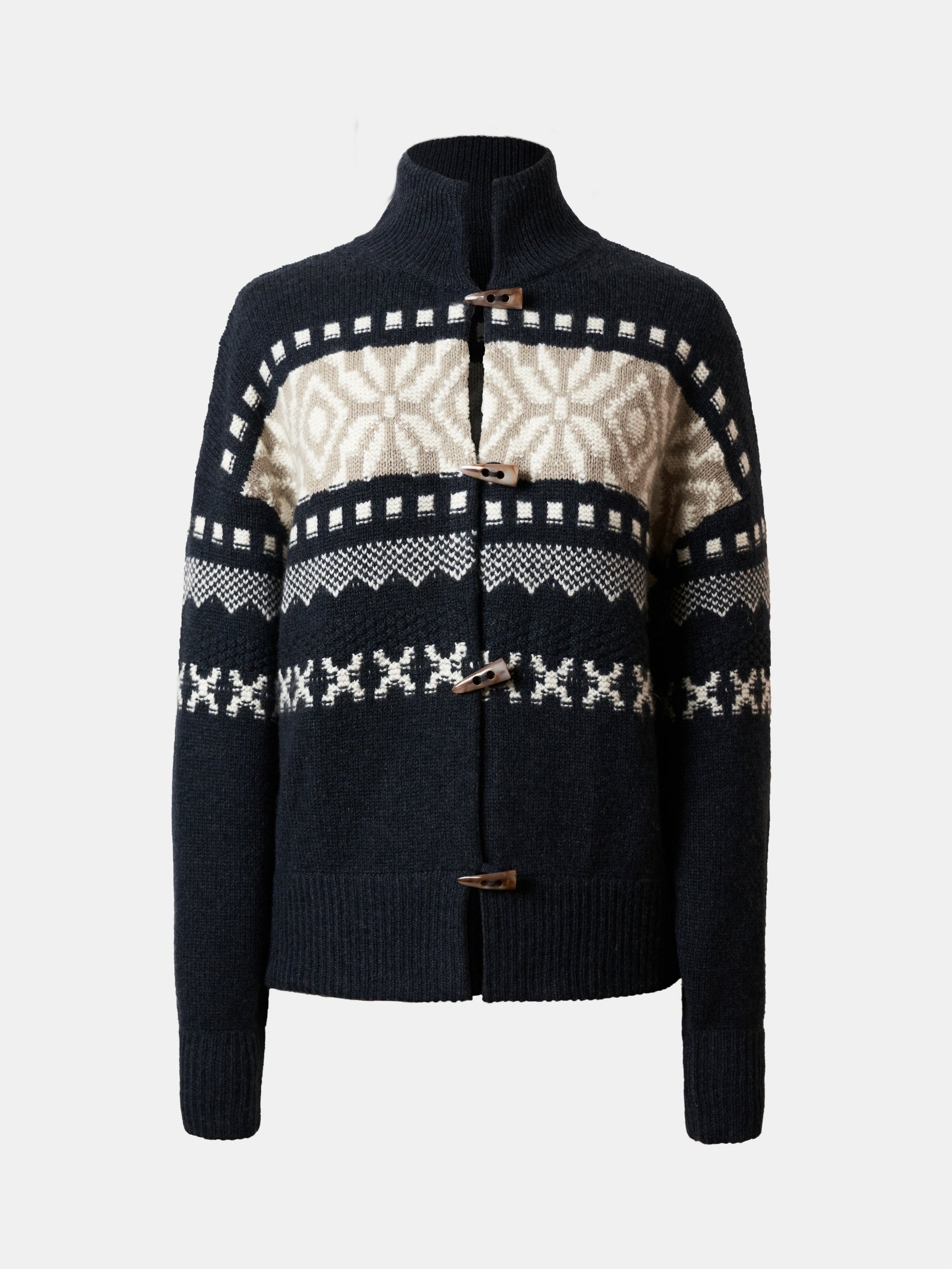 Fair Isle Cashmere Cardigan