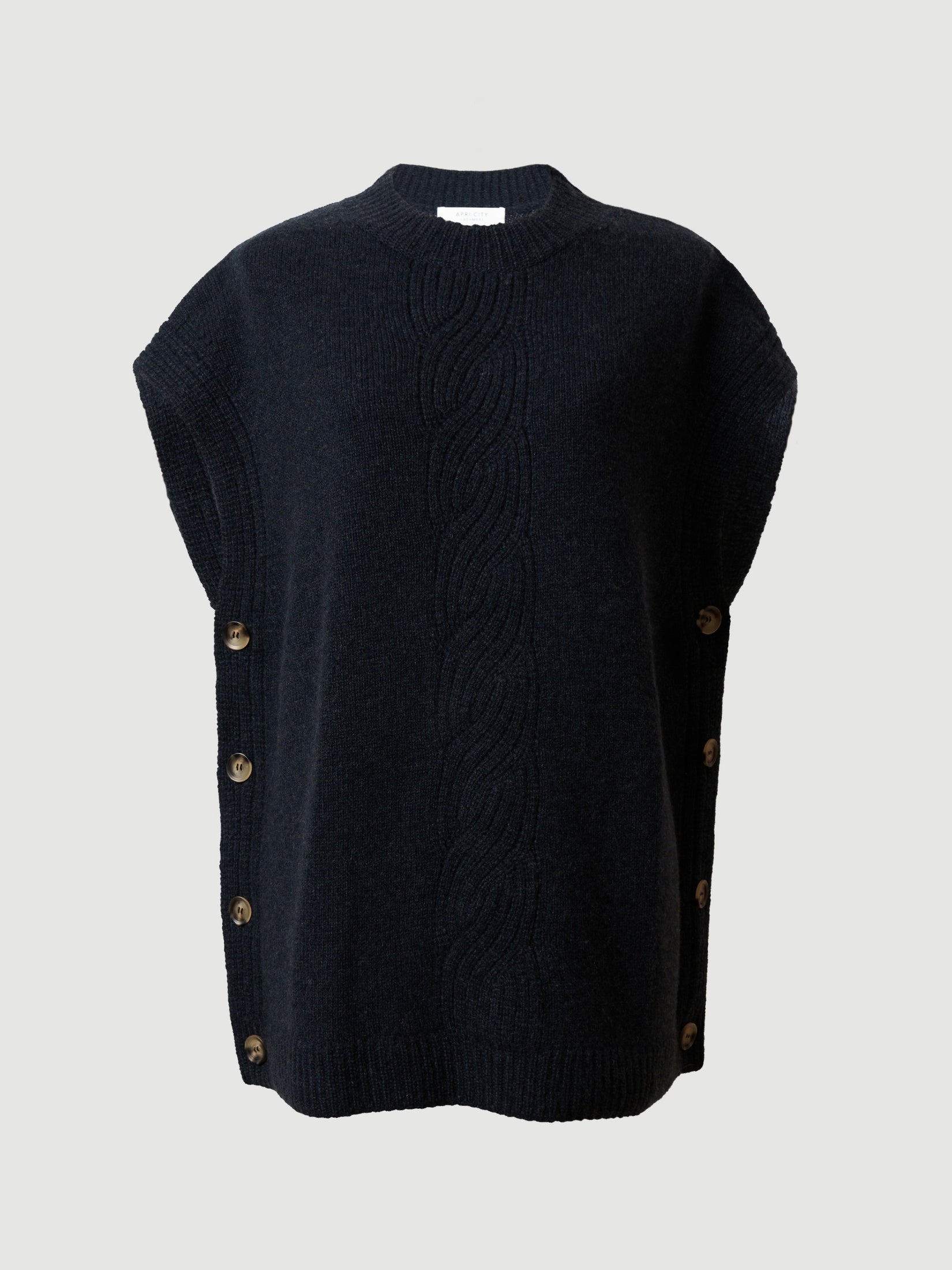 Cashmere Poncho Vest