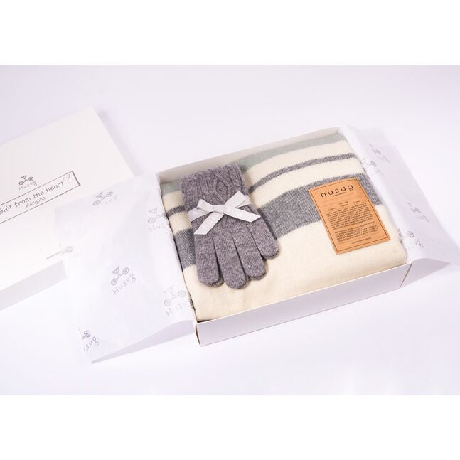 husug cashmere gloves for winter