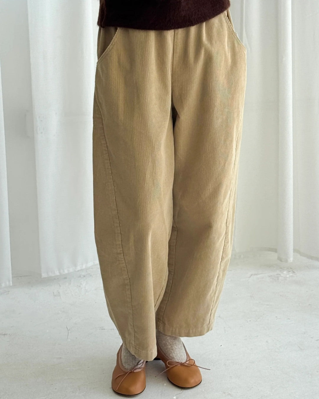 Corduroy Arc Pants