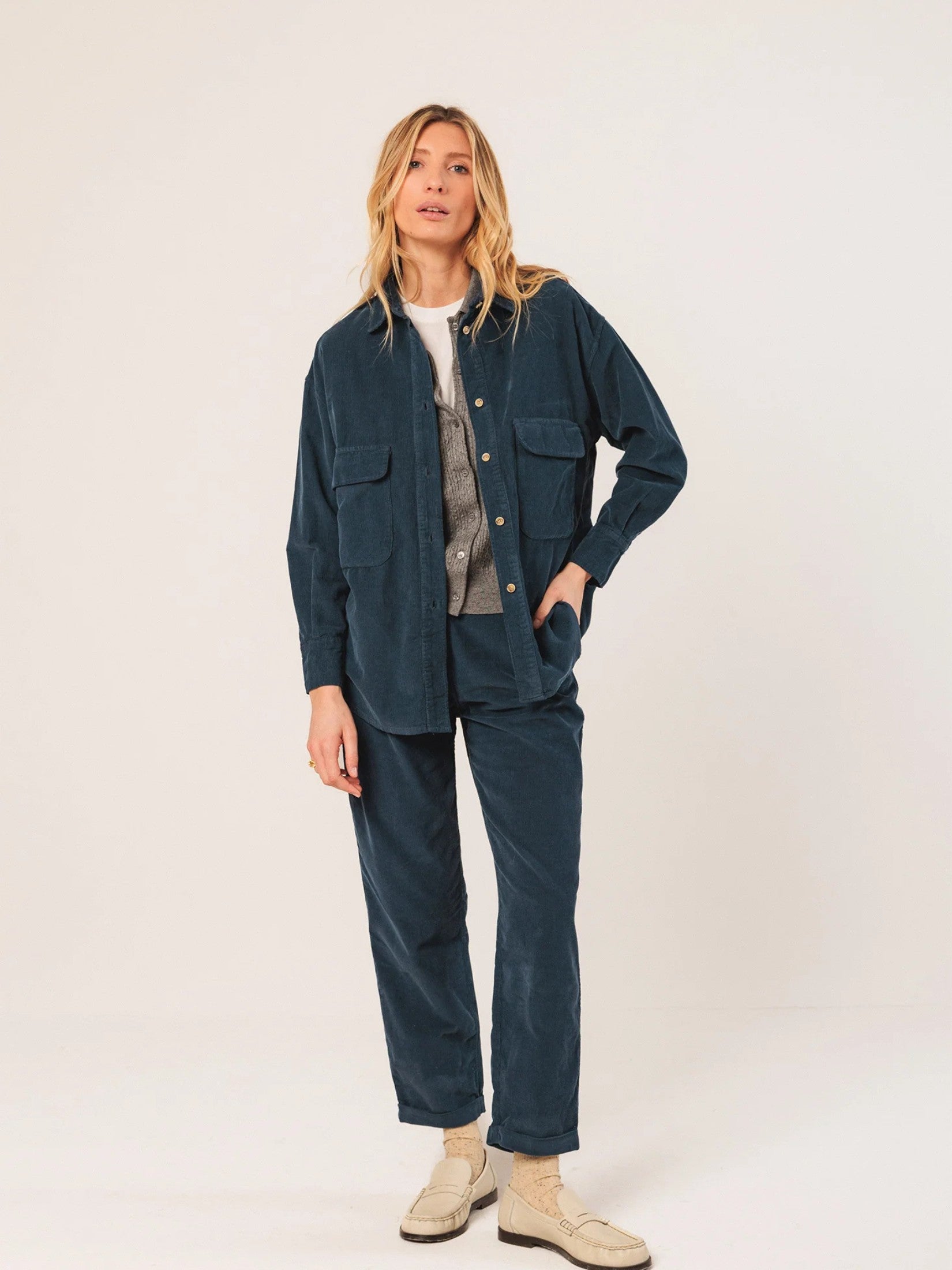 Cotton Corduroy Shirt