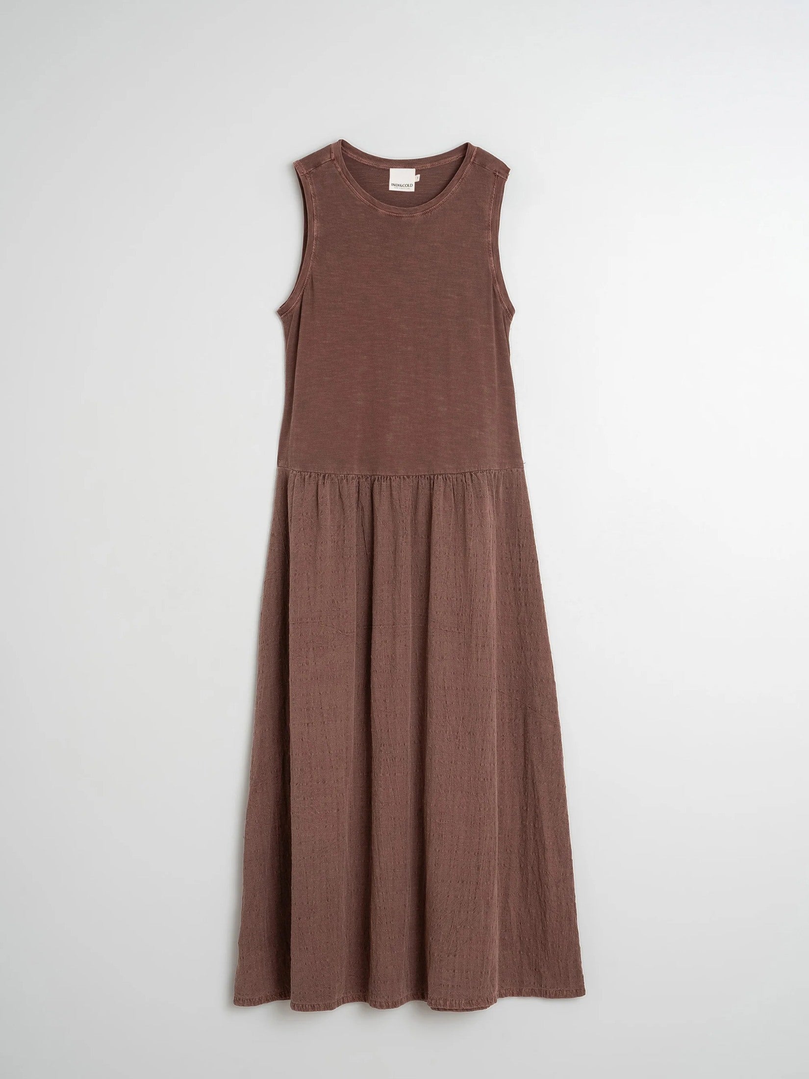 Washed effect dress