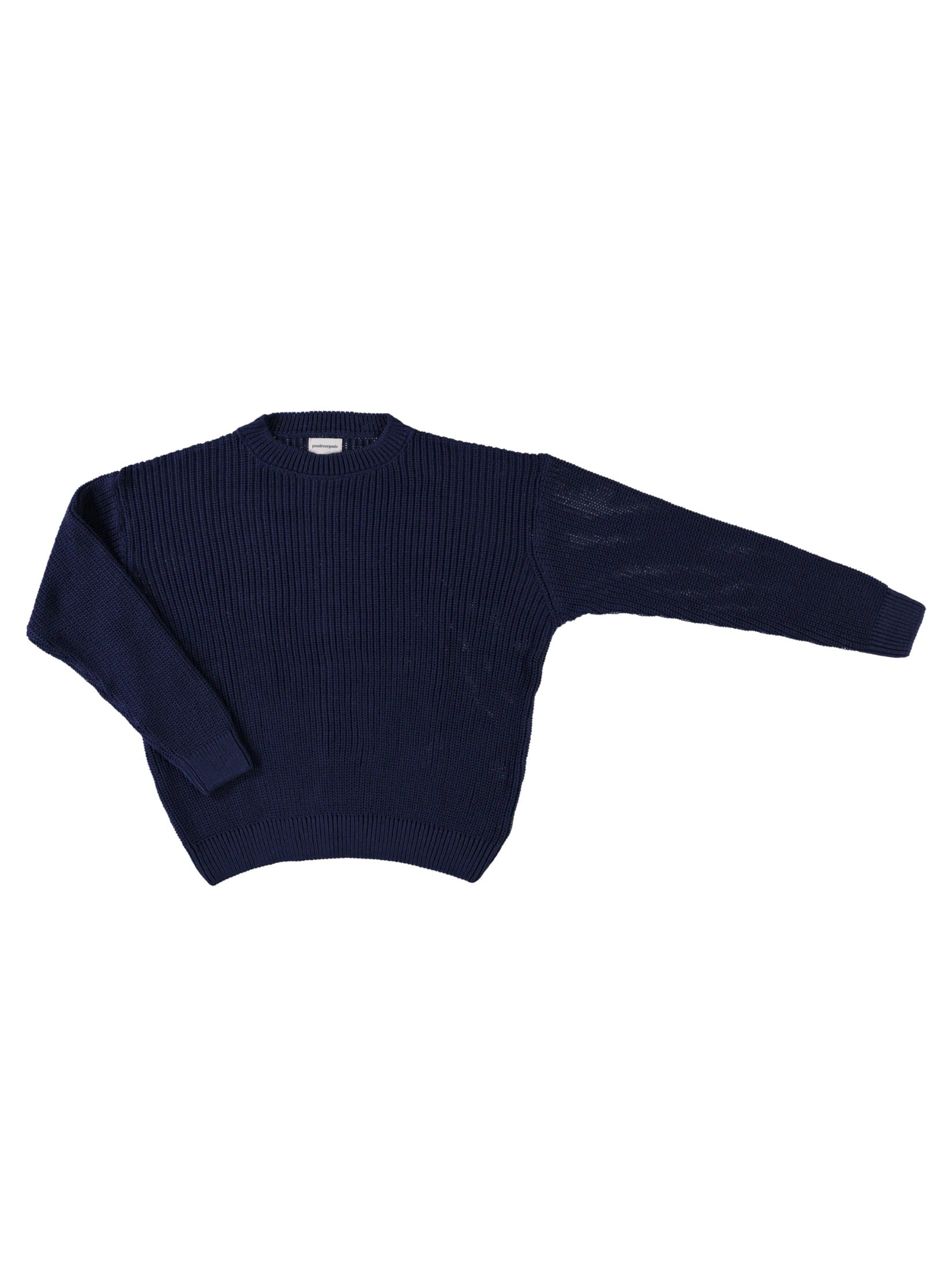 Pissenlit Cotton Sweater - Navy