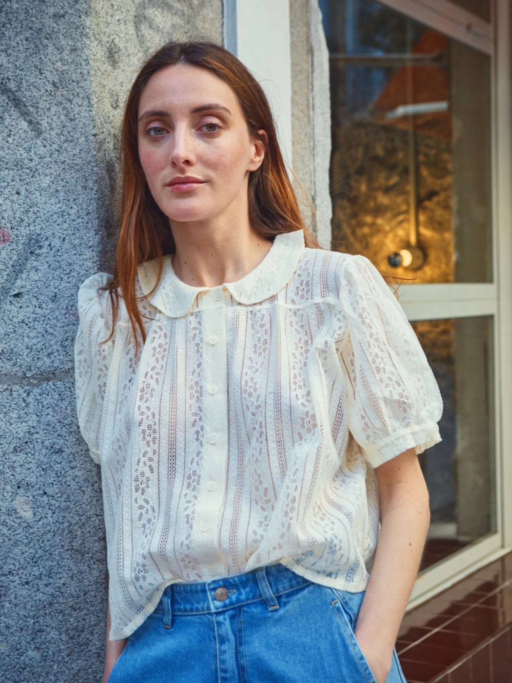 Ambre Lace Blouse