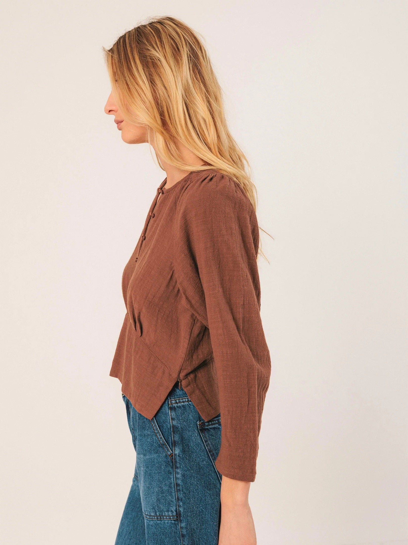 Crepe Cotton Blouse