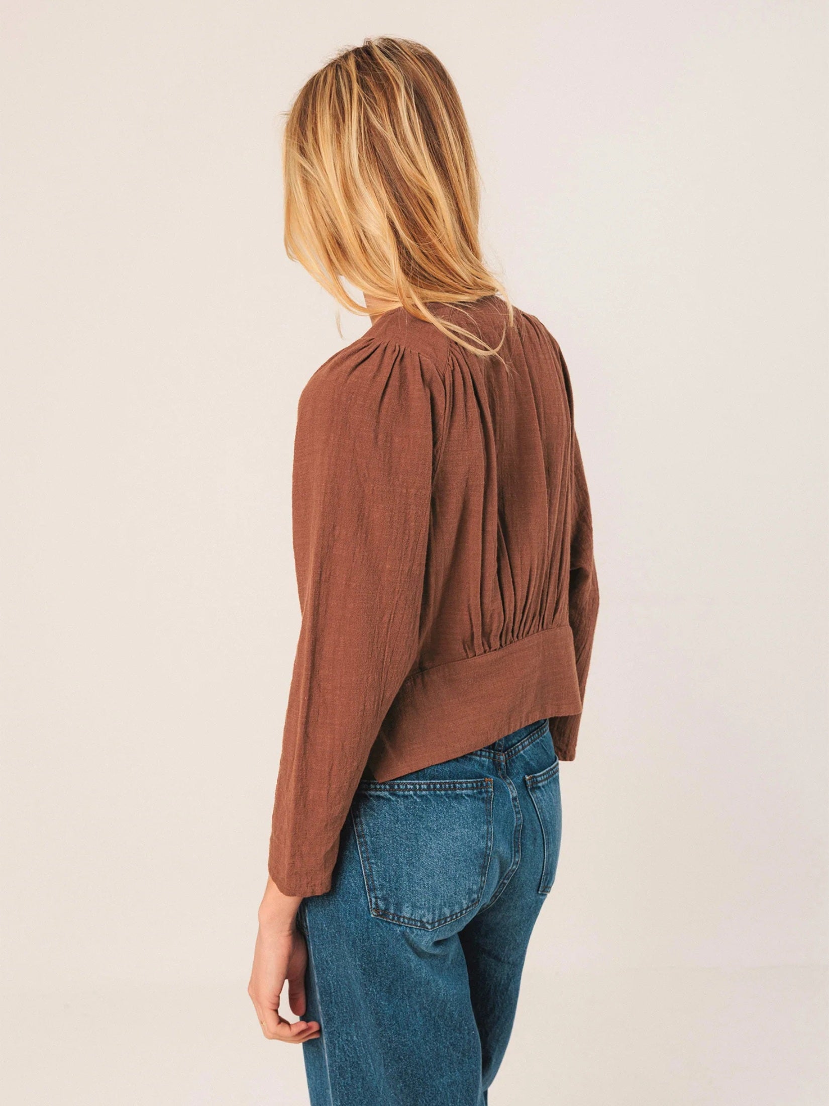 Crepe Cotton Blouse