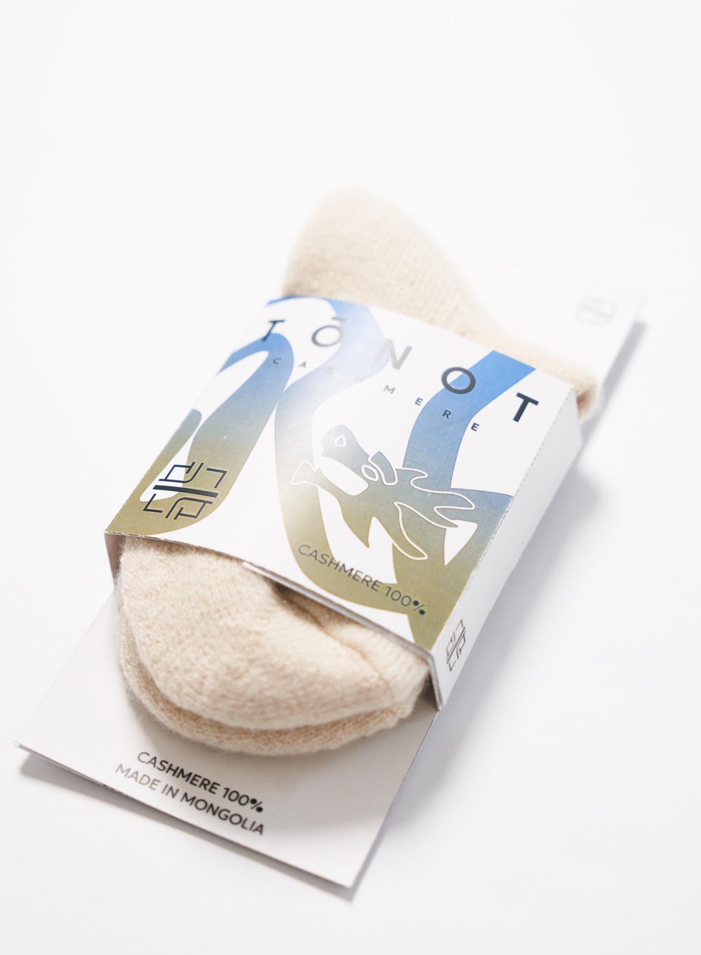 Kids cashmere socks