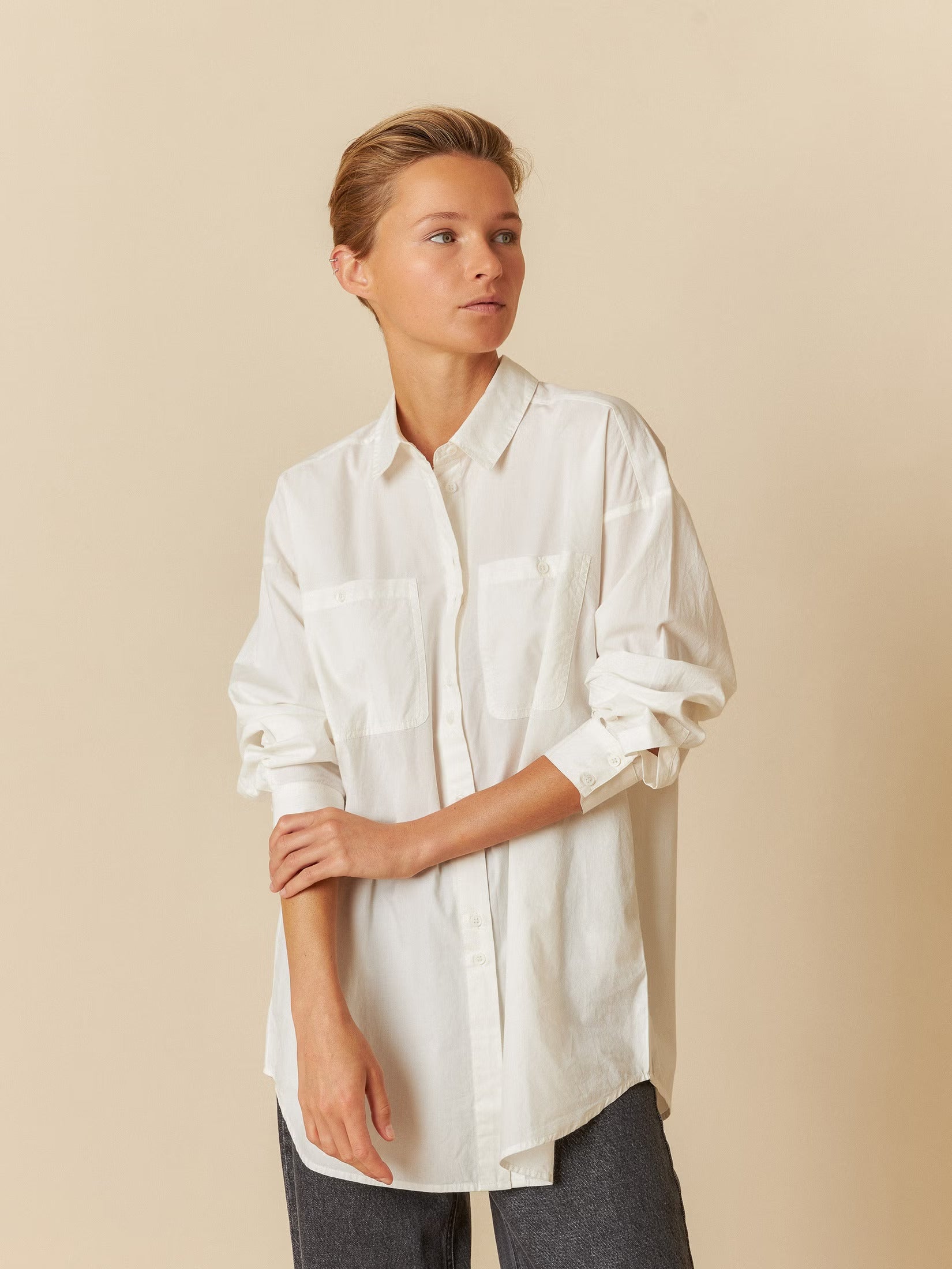 Classic poplin shirt